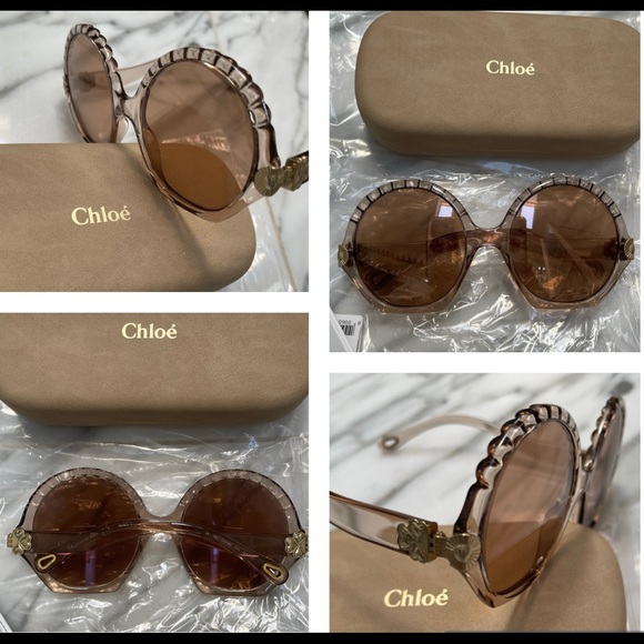 CHLOE OVAL SHAPE WITH SCALLOPED EDGING WITH BRONZE - TONE UNIQUE HARDWARE main image 12